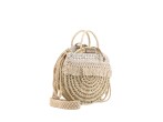 Bolso de palma con bandolera NICOLE